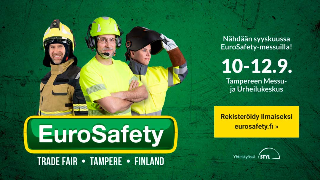 Tervetuloa EuroSafetyyn osastollemme A530