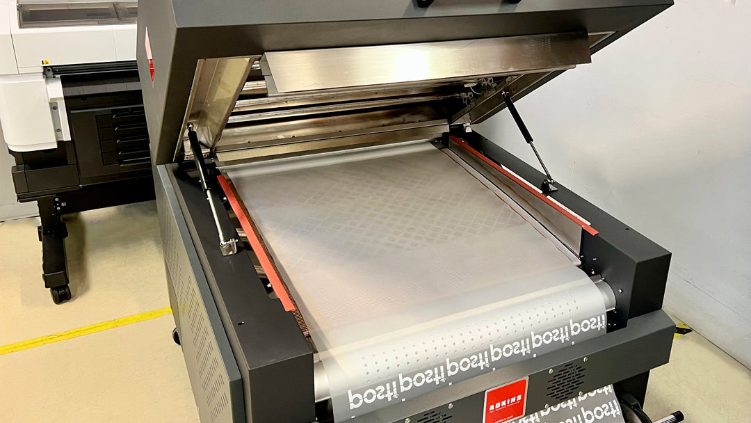 With a DTF printer, logos also for online store purchases