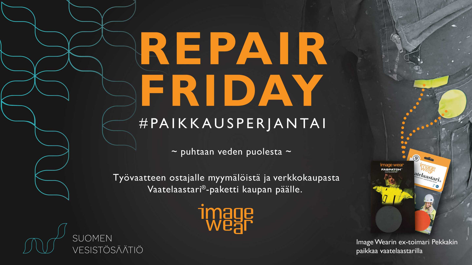 Image Wearilla on Black Fridayn sijaan Repair Friday