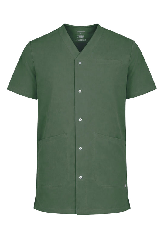 Image Wearin lyhythihainen vihreä jakku nepparikiinnityksellä esim. hoitotyöhön