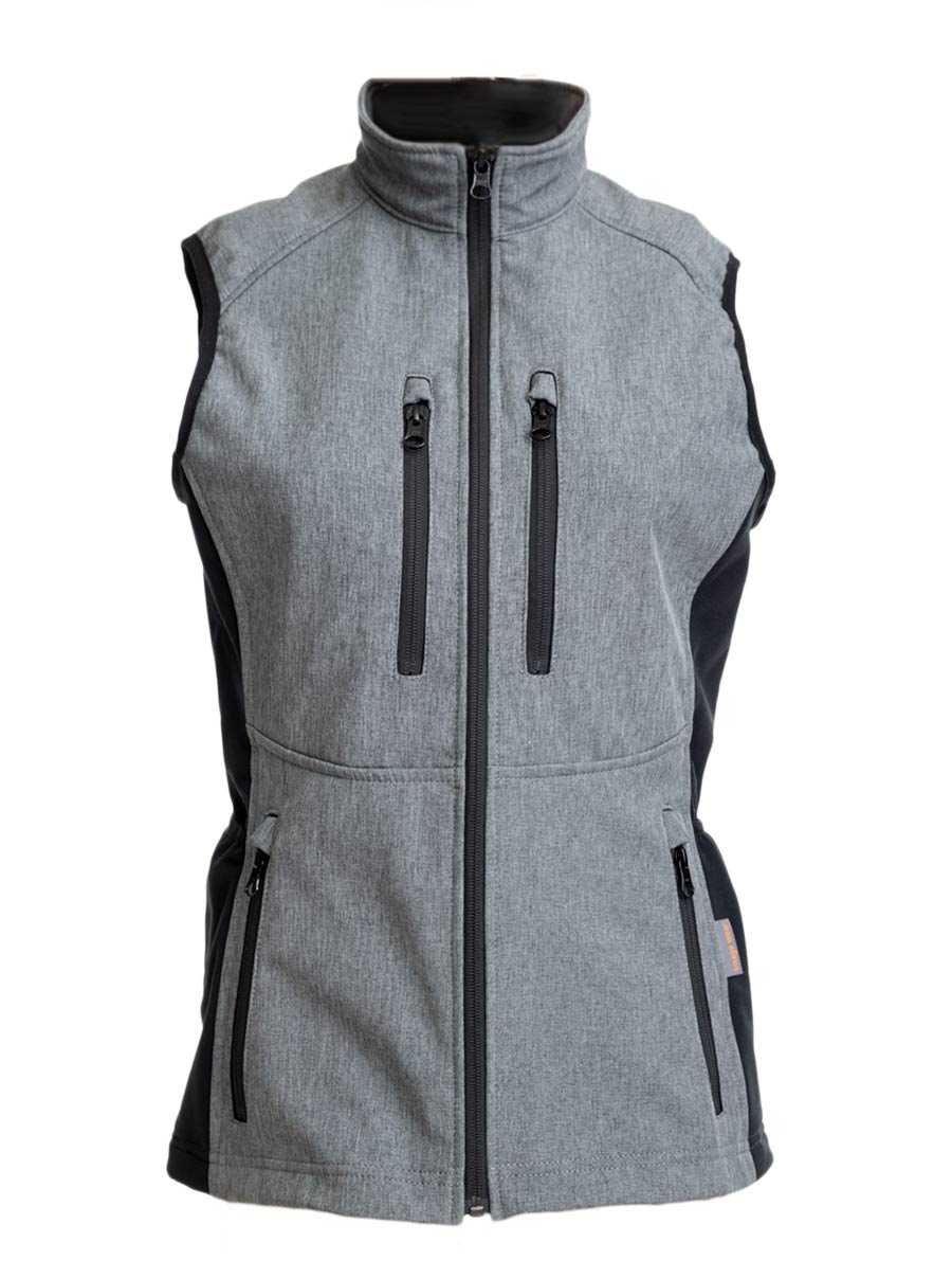 Women's softshell vest, VIRE