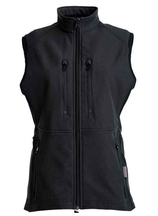 Women's softshell vest, VIRE