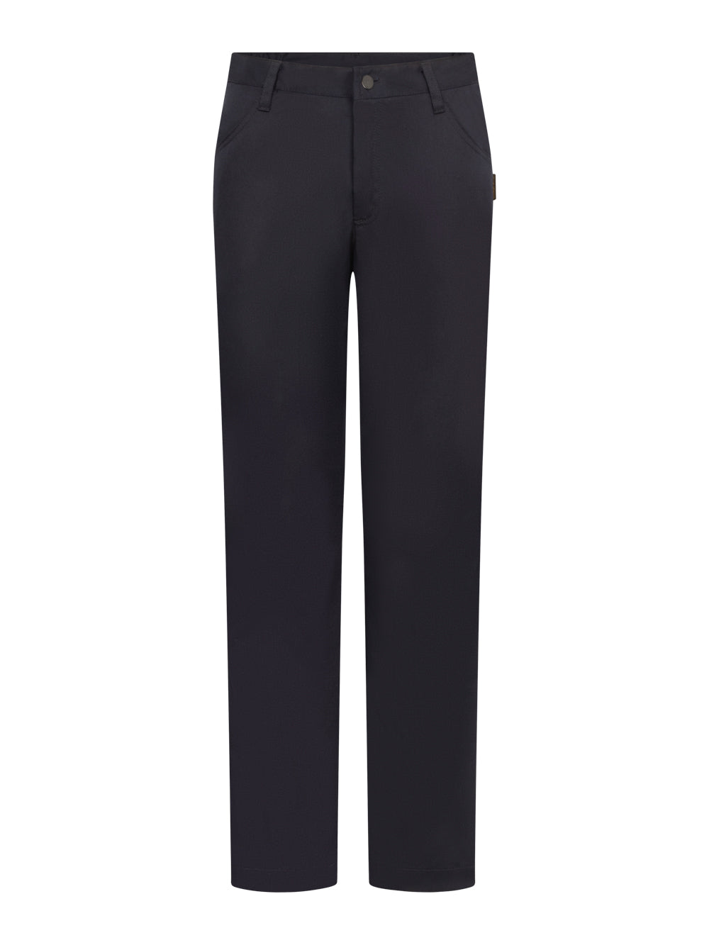 Tummansiniset farkkumalliset työhousut naisille