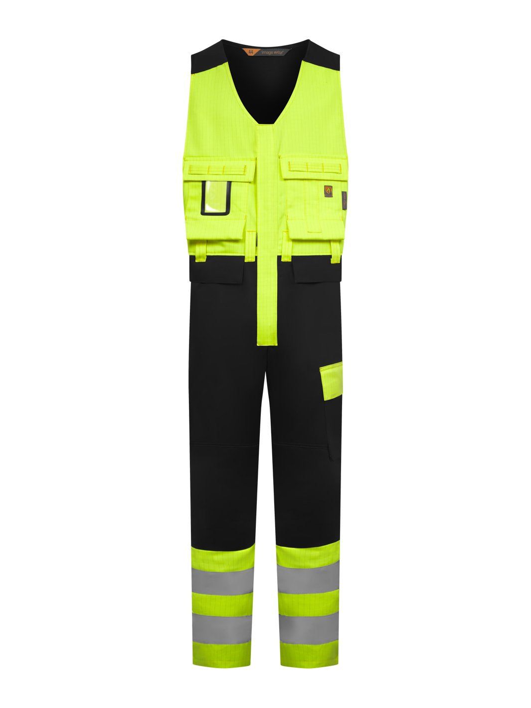 High visibility vest coverall