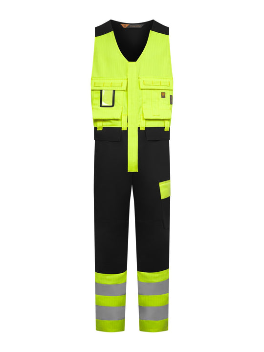 High visibility vest coverall