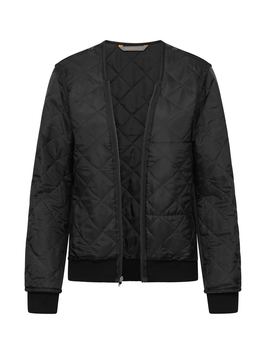 Image Wearin musta tikattu irtovuori parka-ja kuoritakkeihin.