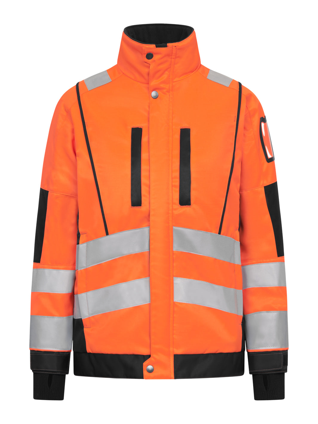 Naisten oranssi varoitustalvitakki 