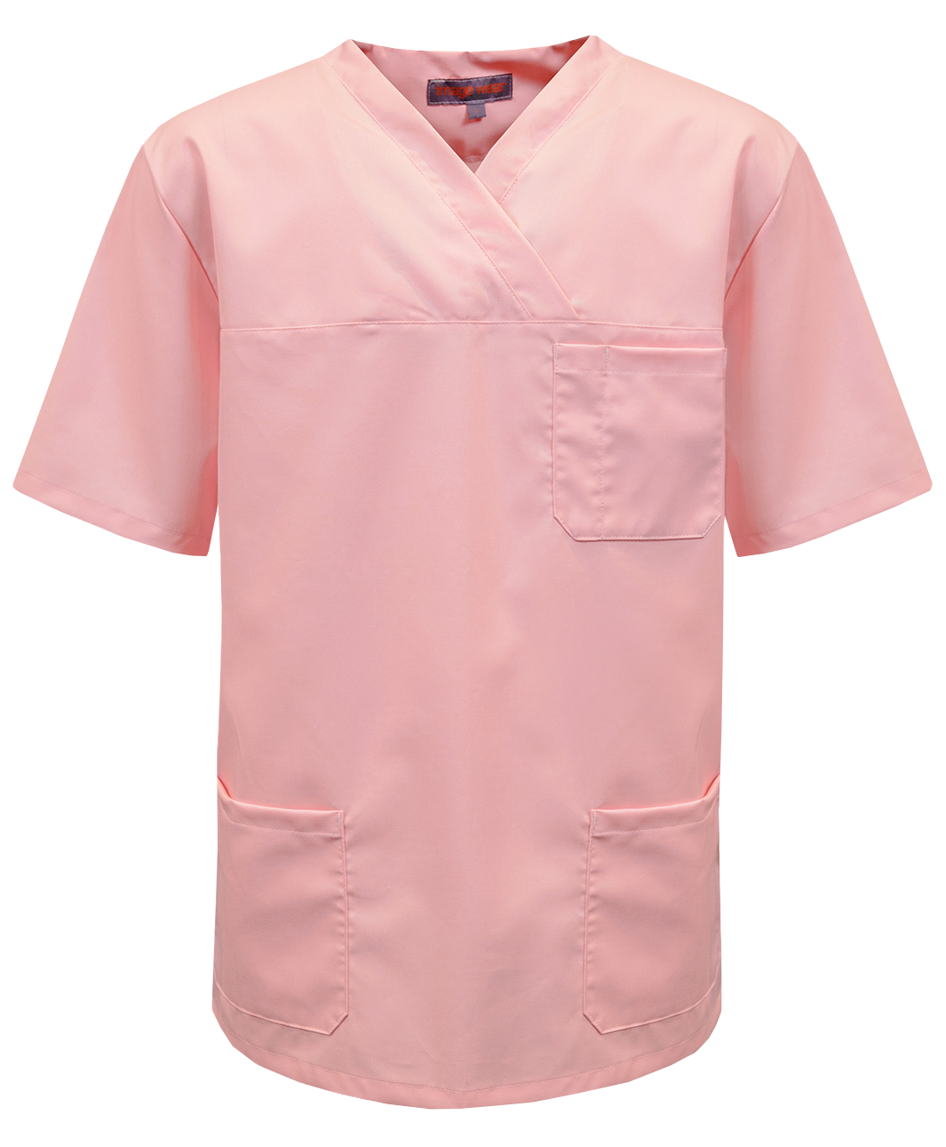 Image Wearin vaaleanpunainen toimipaikkapusero. Lyhythihainen. 