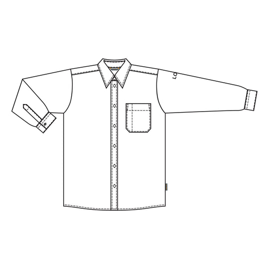Print, left sleeve, 1-color