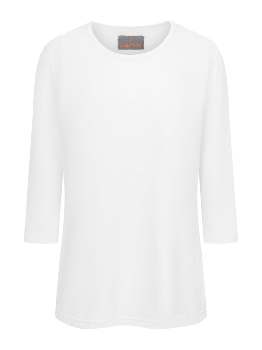 Women's T-shirt, loose, 3/4 sleeve