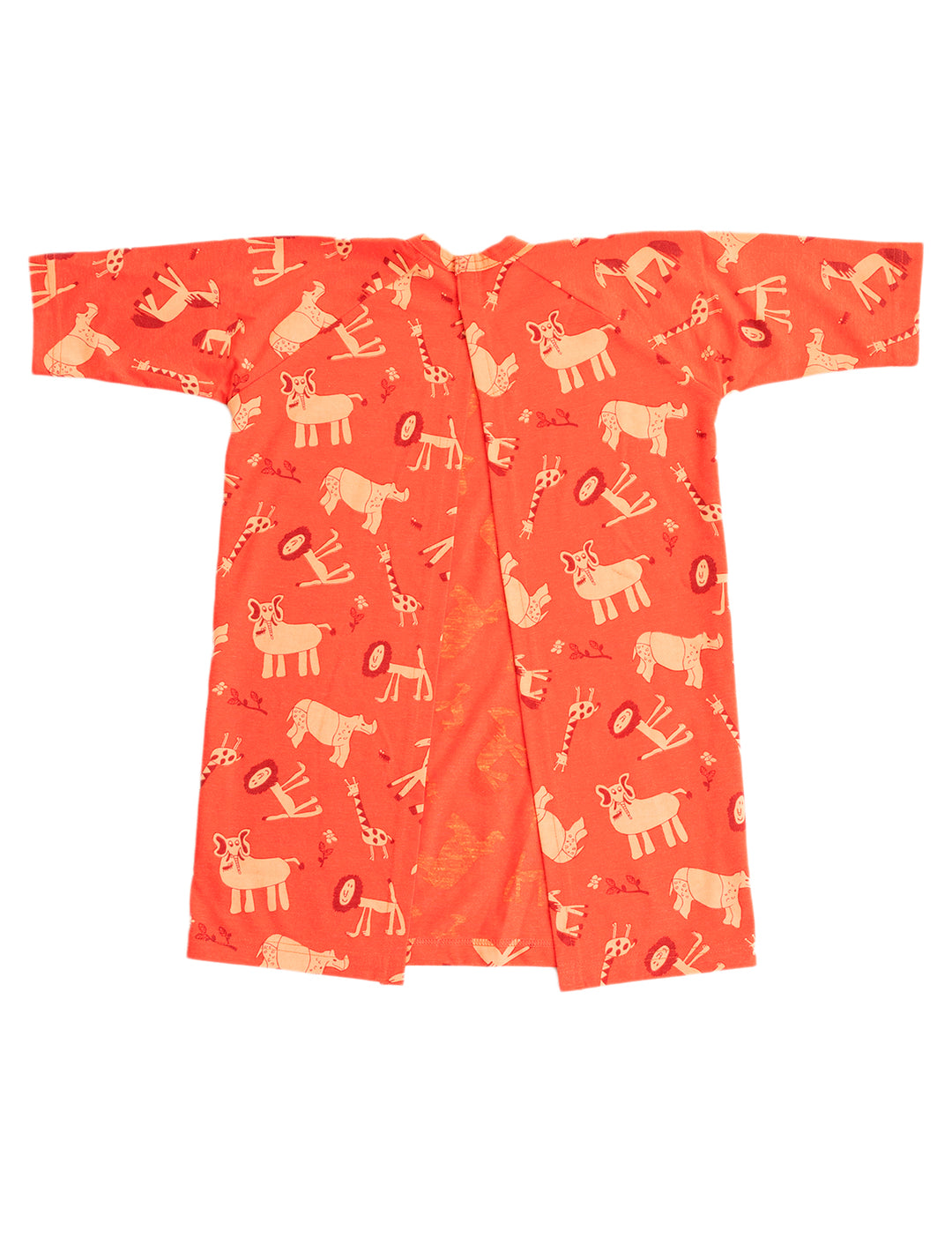 Children's open back shirt