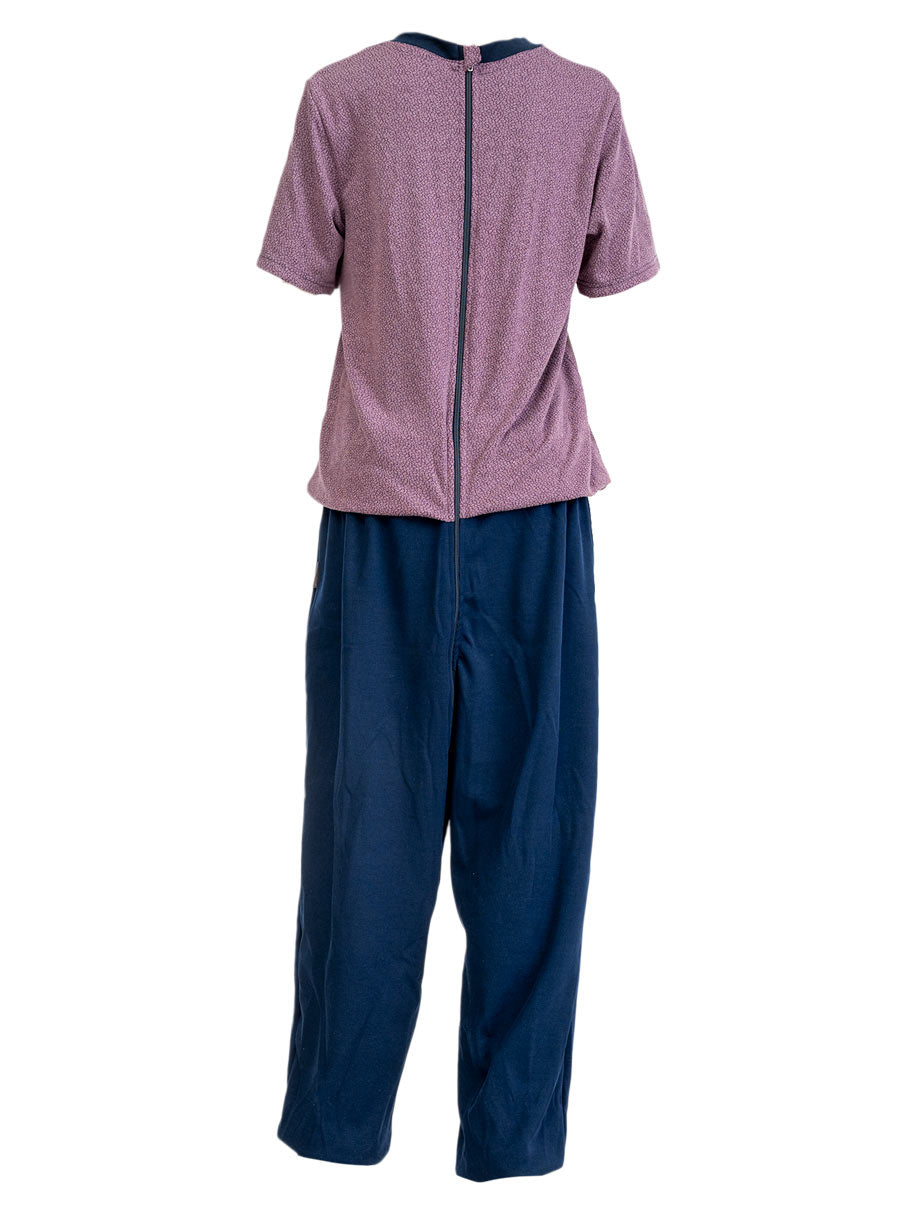 Hygienic coverall short sleeve