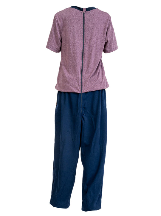 Hygienic coverall short sleeve