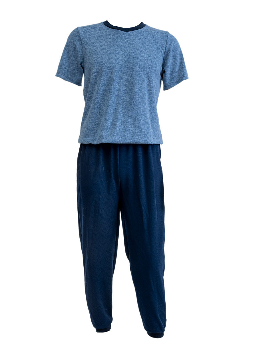 Hygienic coverall short sleeve