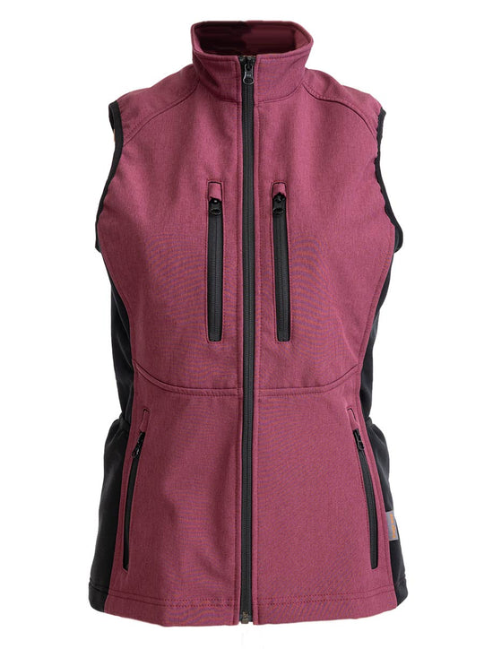Women's softshell vest, VIRE