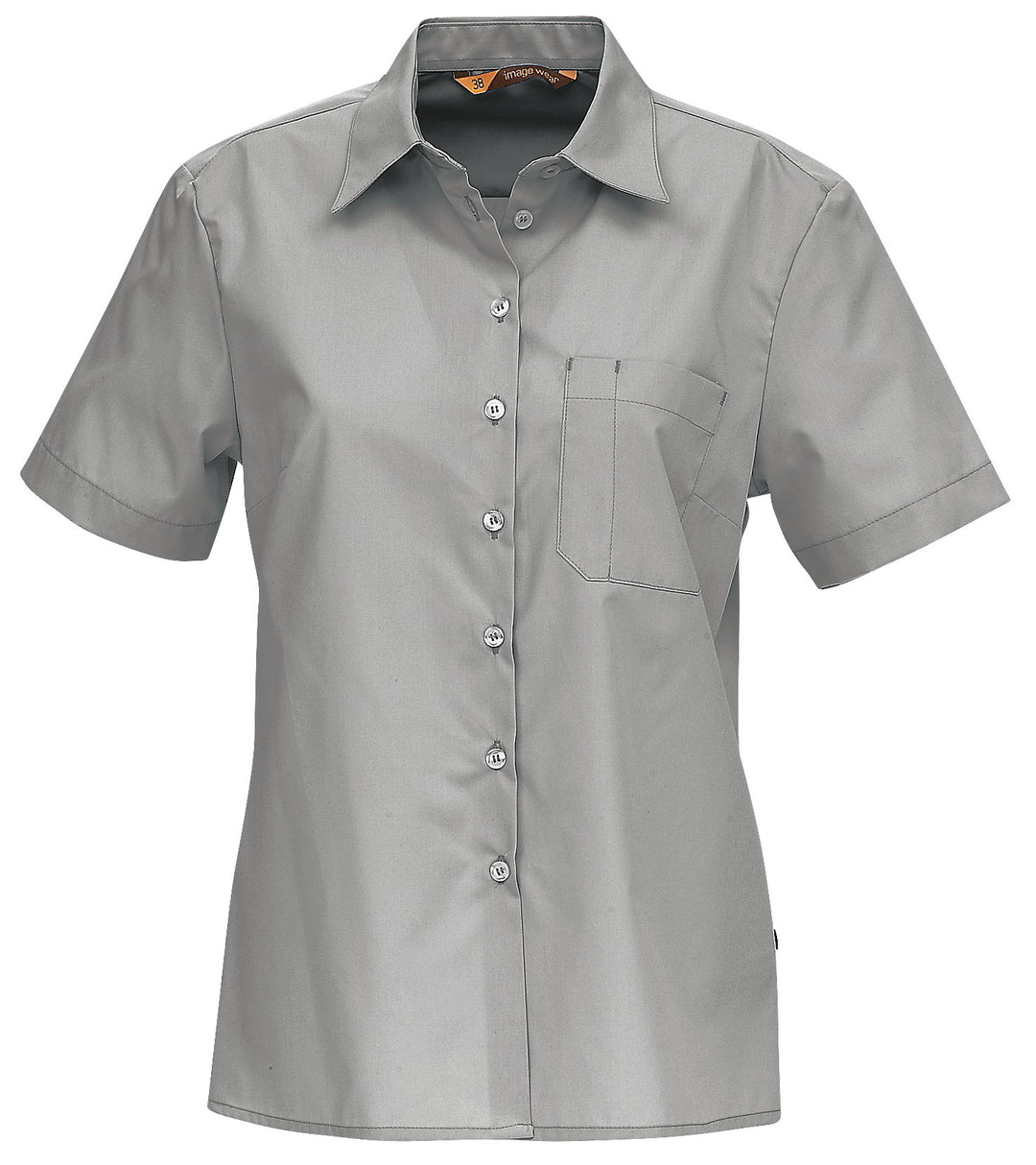 Naisten aavistuksen vartalonmyötäinen paitapusero. Paidassa rintatasku, jossa myös kynätasku. Helppohoitoinen materiaali, klassisen tyylikäs malli. 