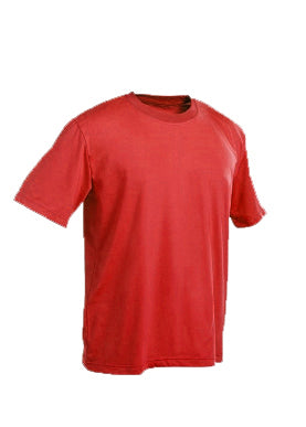 American-style t-shirt, short sleeve